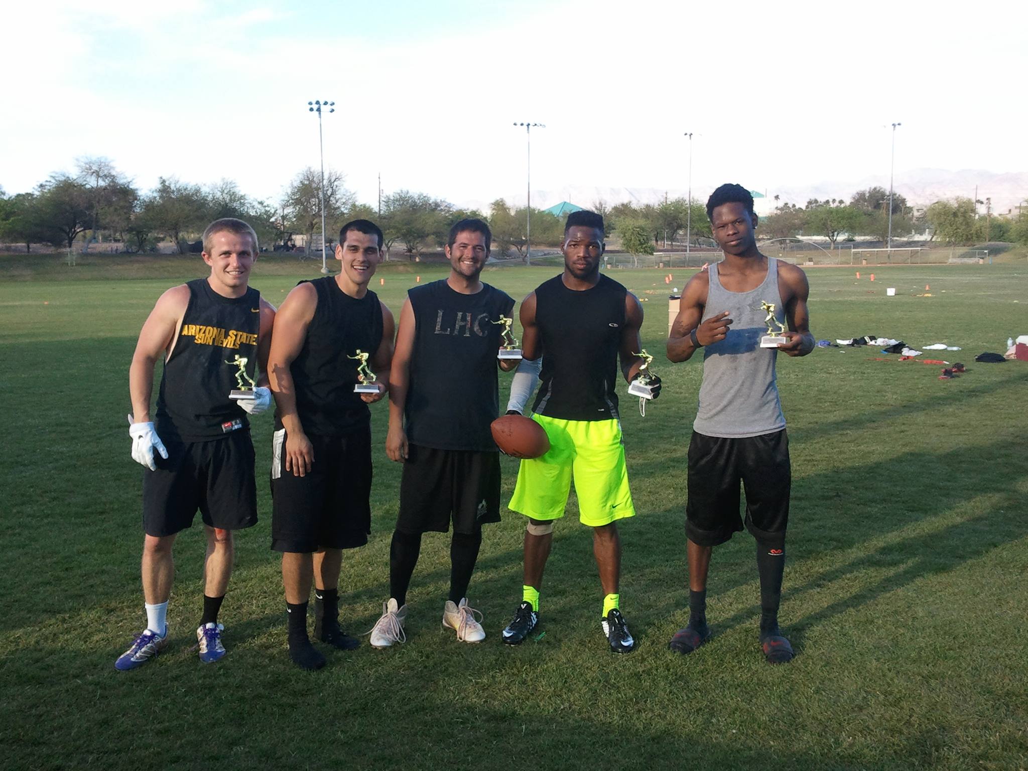 Championship Picture with Trophy